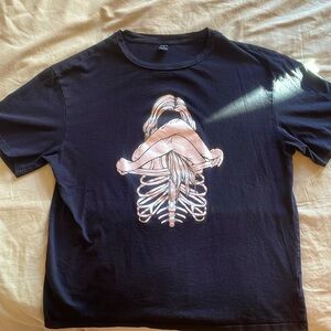 SHEIN Skeleton Graphic Tee